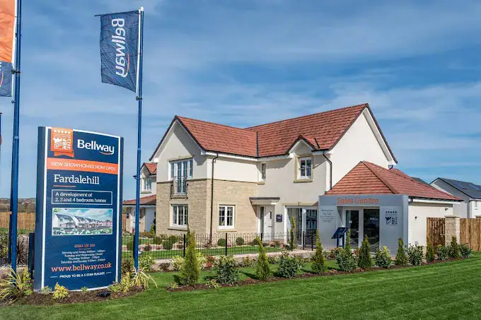 Bellway Homes Fardalehill residential housing development in Bellway, UK.